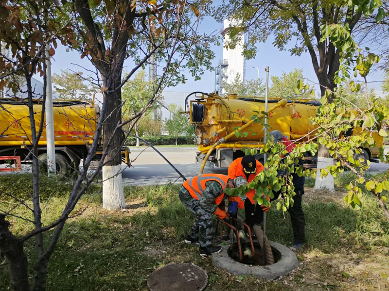 淳溪厂区管道清洗